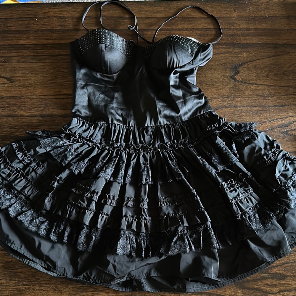 Forever 21 Black Laced Dress